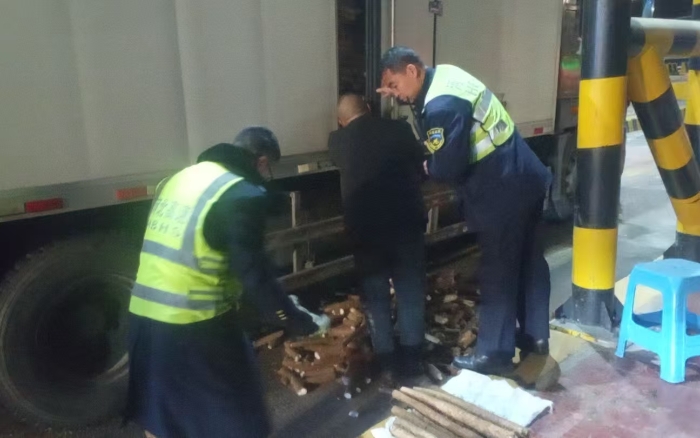 绿通查验遇意外 收费员援手暖人心